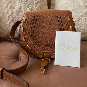 Small Chloe Marcie Crossbody Saddle Bag